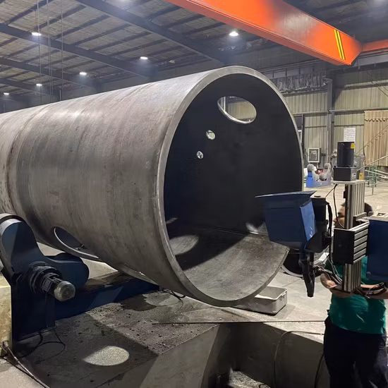 Custom High Pressure Hot Water Storage Tank / Stainless Steel