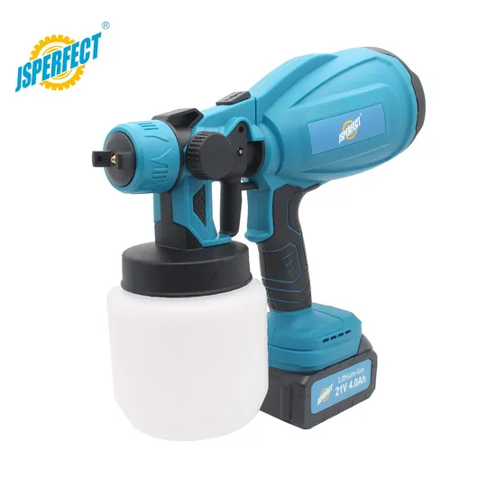 Jsperfect Good Handheld High Efficiency Small Portable Automatic Cordless Electric Power Spray Gun