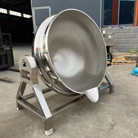 Automatic Gas Electric Stainless Steel Sandwich Pot for Seafood Tomato Sauce