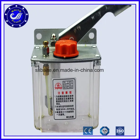 Manual Lubrication Oil Pump Right Hand Operated Oil Lubricator