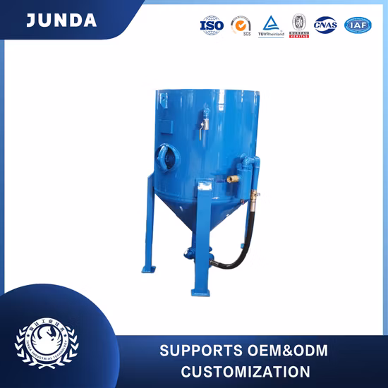 Portable Pressure Sandblasting Pot 100L 200L 300L