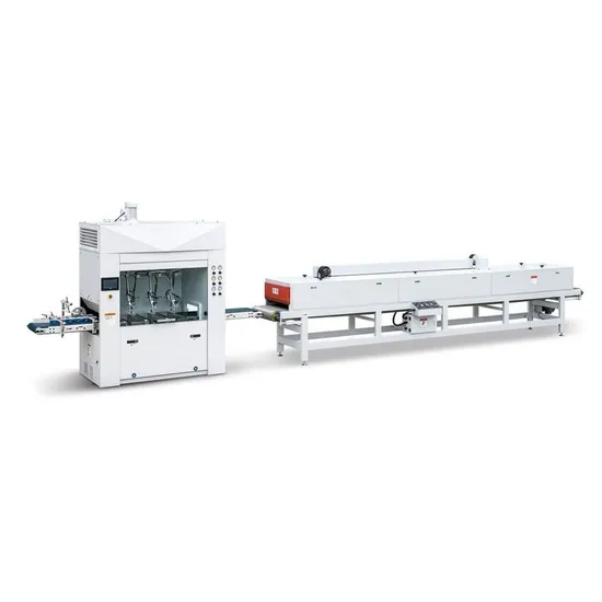Fast Spraying Flexible Configuration Automatic UV Coating Spray Painting Line 