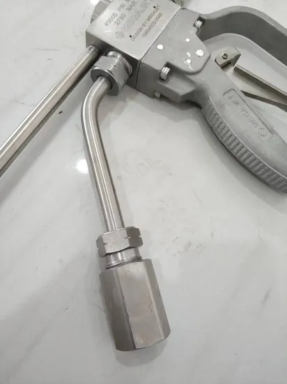 Megejet 1000bar Hand Held Dump Spray Gun with 3/8
