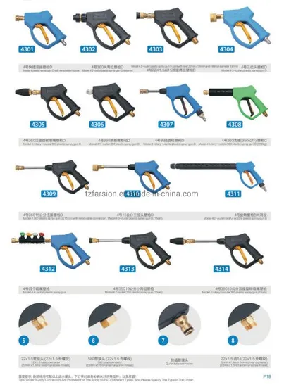 25/35MPa Car Wash Foam Gun High Pressure Washer Trigger Spray Gun Nozzle Washer Accessory 