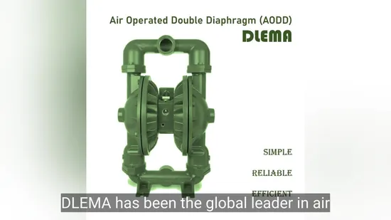 Industrial Strength Bolted Metal Air Diaphragm Pump for Large