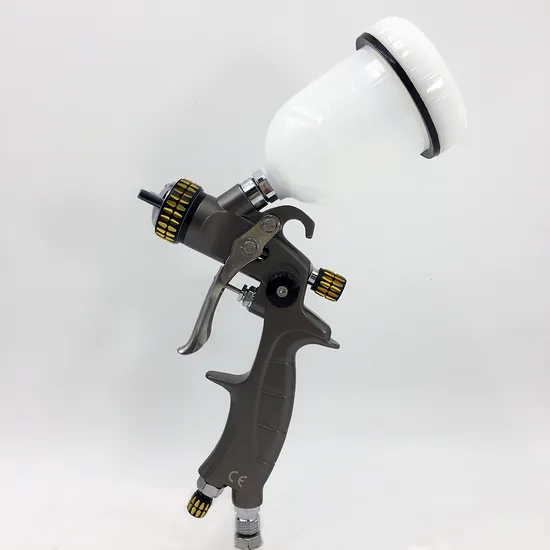 Gravity Feed Automatic Paint HVLP Mini Spray Gun 
